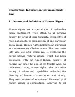Human Rights Law.doc